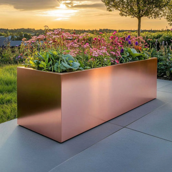 Rose Gold planter
