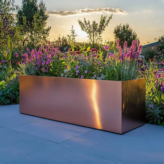Rose Gold planter