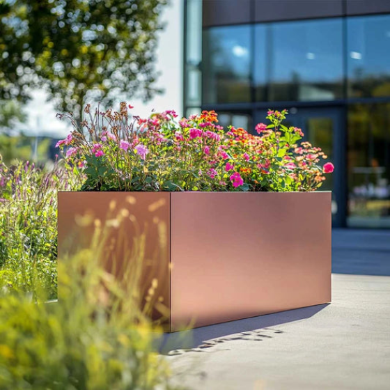 Rose Gold planter