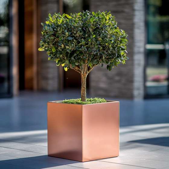 Rose Gold planter