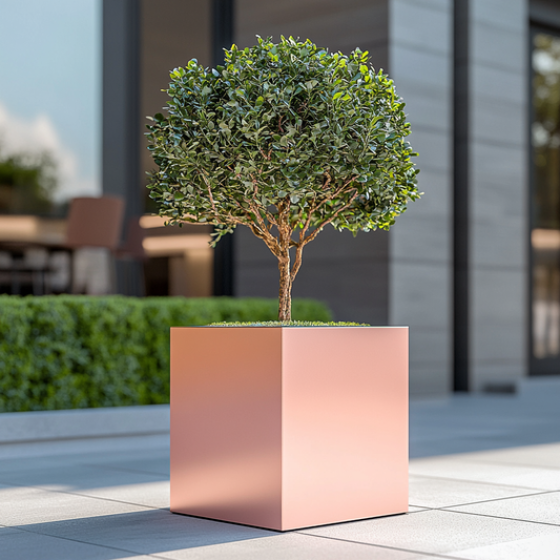 Rose Gold planter