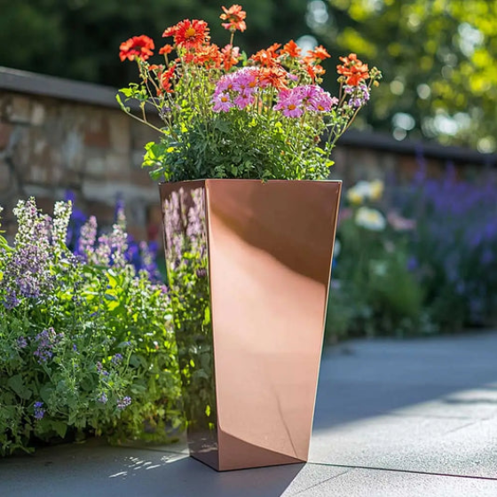 Rose Gold planter