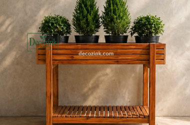 Wooden planters