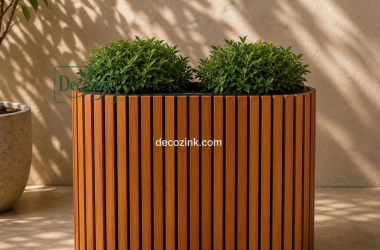 Wooden planters